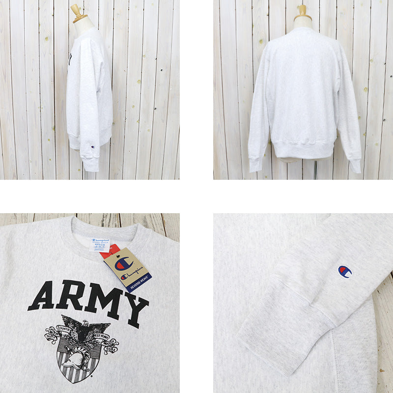 Champion : ARMY WEST POINT CHAMPION REVERSE WEAVE CREWNECK』(ASH GREY)