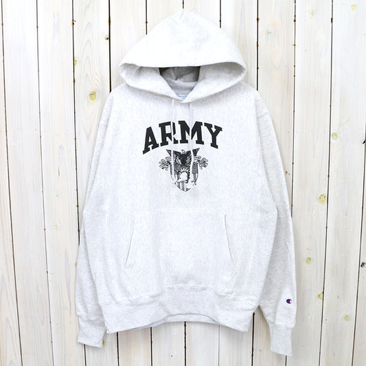 Champion : ARMY WEST POINT CHAMPION REVERSE WEAVE HOOD (ASH GREY)