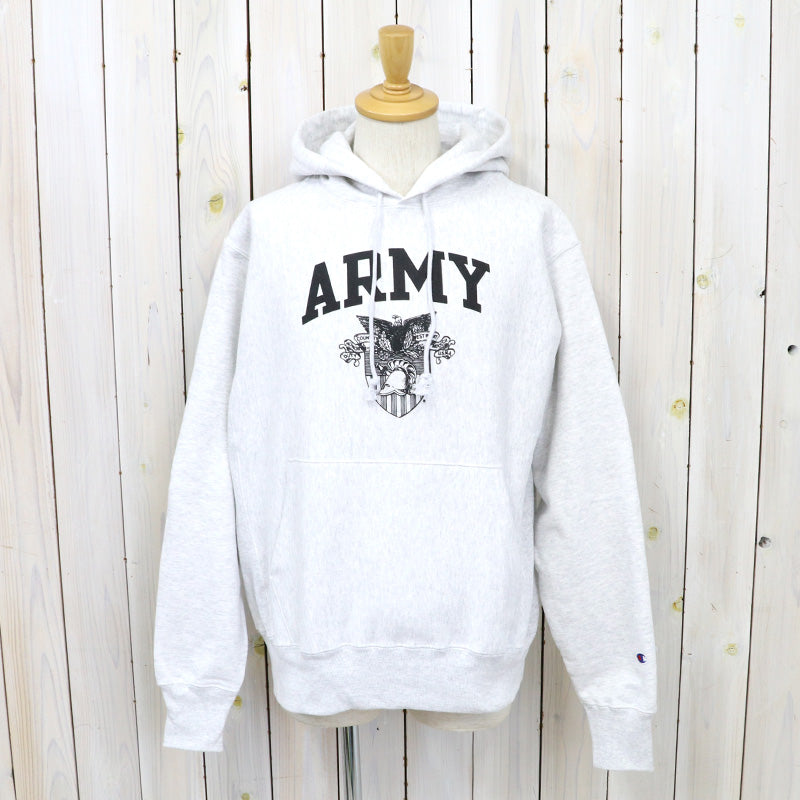Champion : ARMY WEST POINT CHAMPION REVERSE WEAVE HOOD (ASH GREY)
