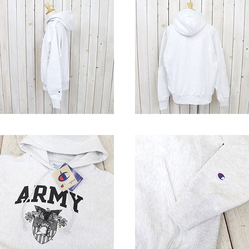 Champion : ARMY WEST POINT CHAMPION REVERSE WEAVE HOOD (ASH GREY)