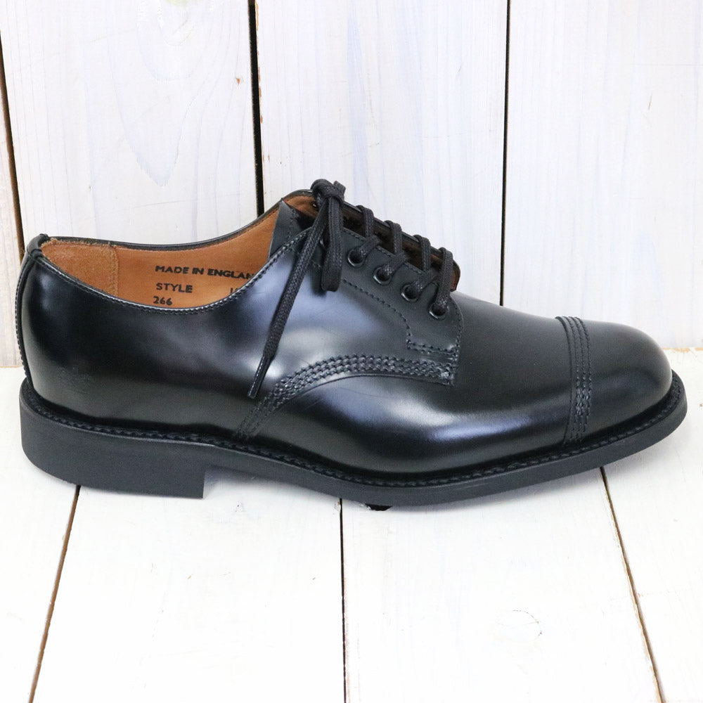 SANDERS『Military Derby Shoe』(Black)