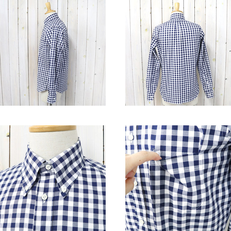 INDIVIDUALIZED SHIRTS『BIG GINGHAM CHECK-Limited』(NAVY)