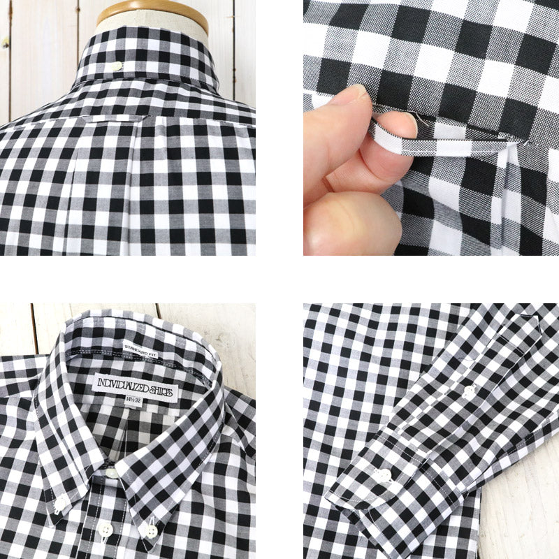 INDIVIDUALIZED SHIRTS『BIG GINGHAM CHECK-Limited』(BLACK)