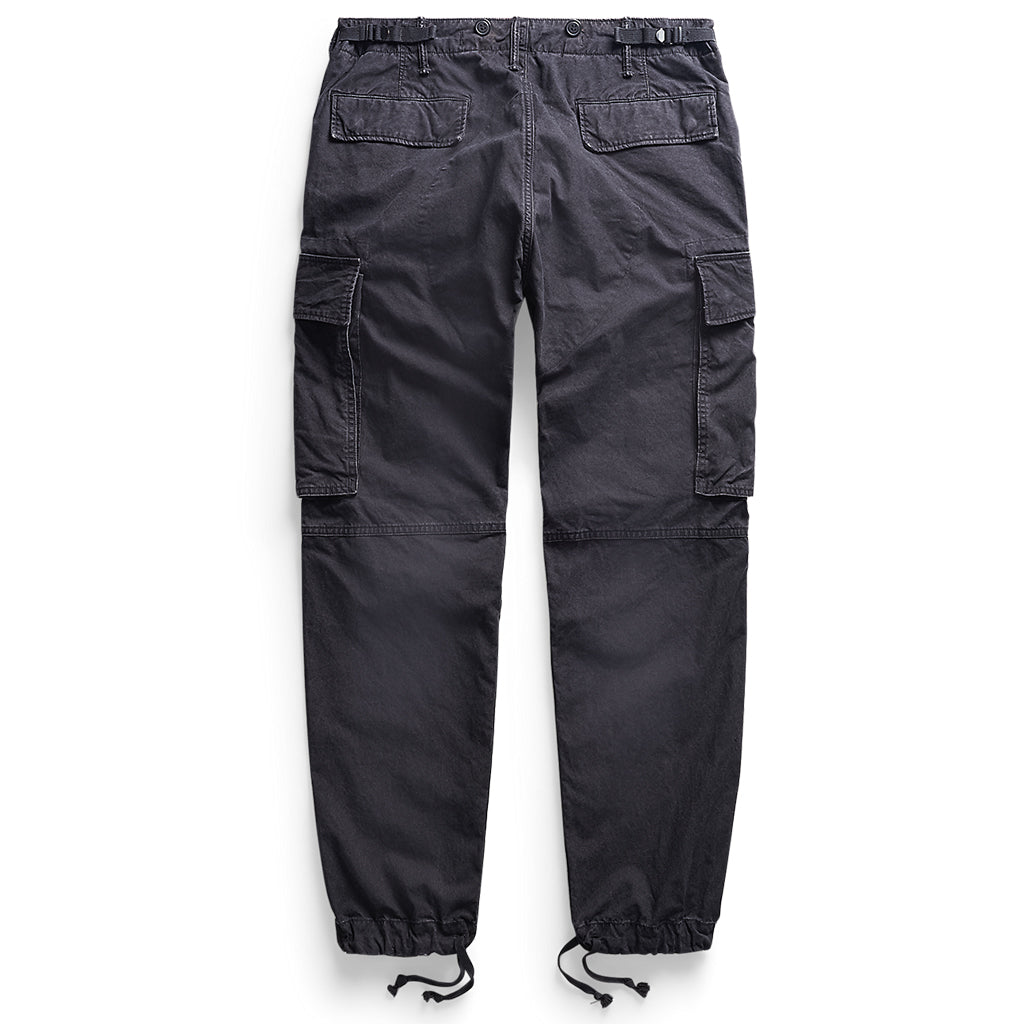 Double RL : CANVAS SURPLUS CARGO PANT (BLACK)