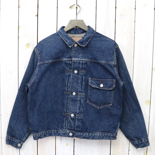 orSlow『TYPE1 PLEATED FRONT BLOUSE VINTAGE WASH』(DENIM USED)
