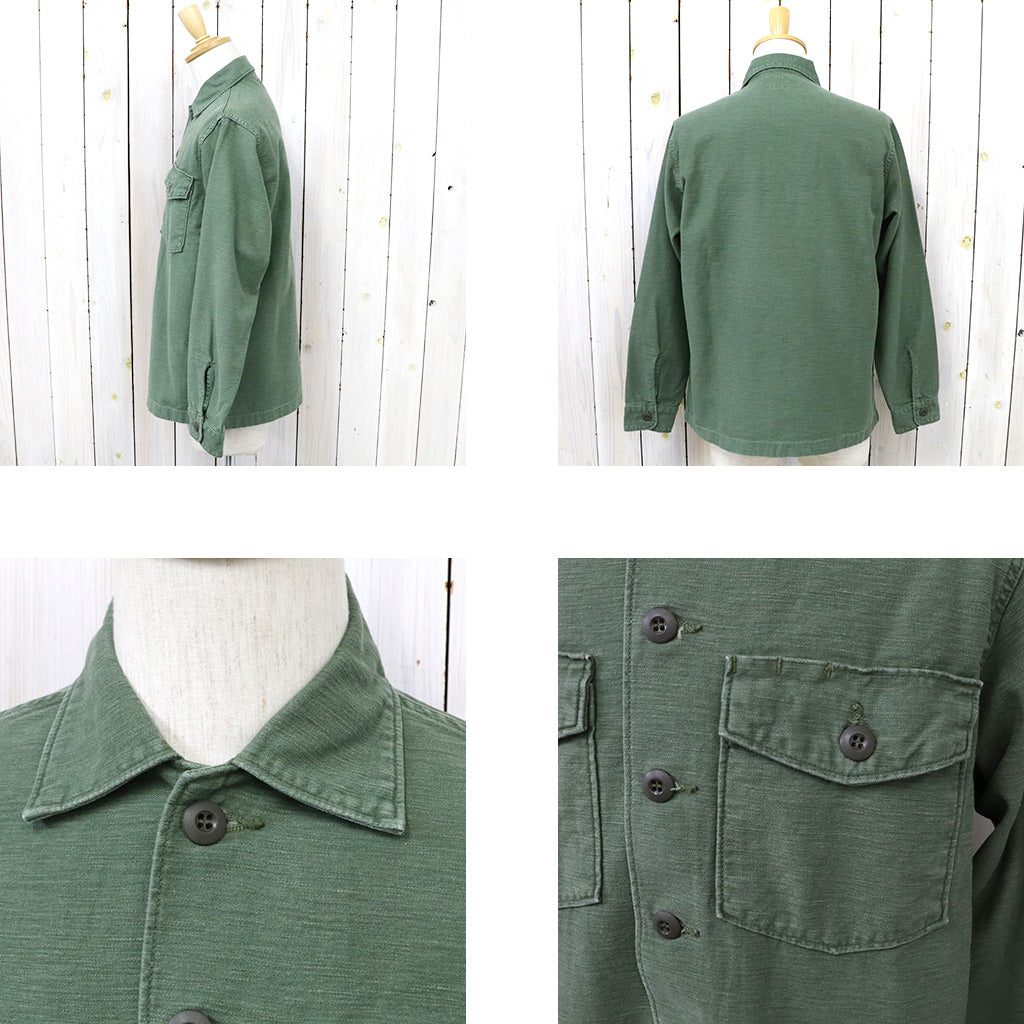 orSlow『US ARMY FATIGUE SHIRTS(VINTAGE WASHED)』(GREEN USED)