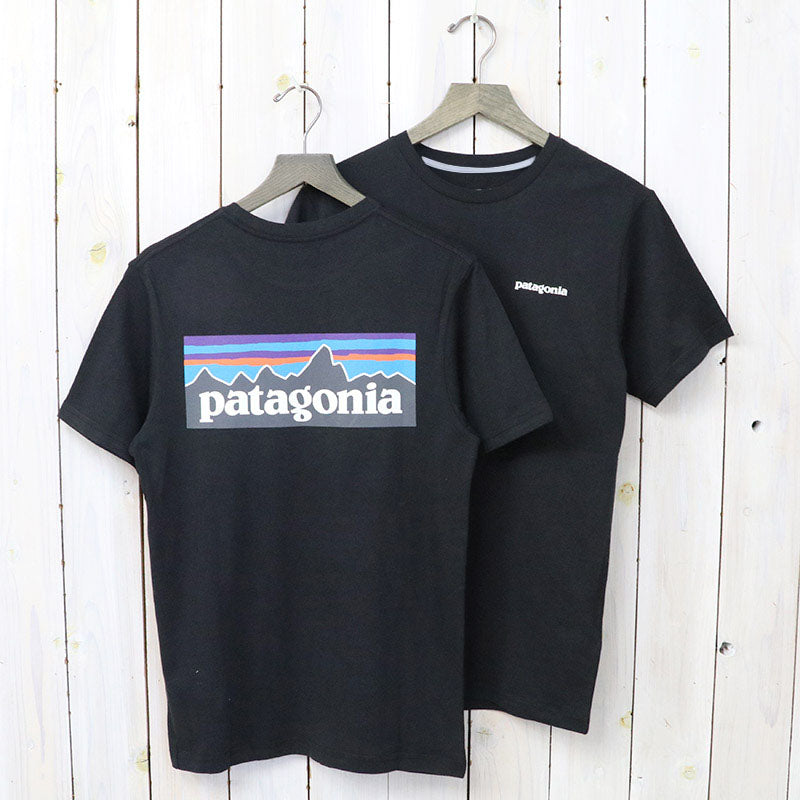 【SALE40%OFF】patagonia『M’s P-6 Logo Organic T-Shirt』(Black)
