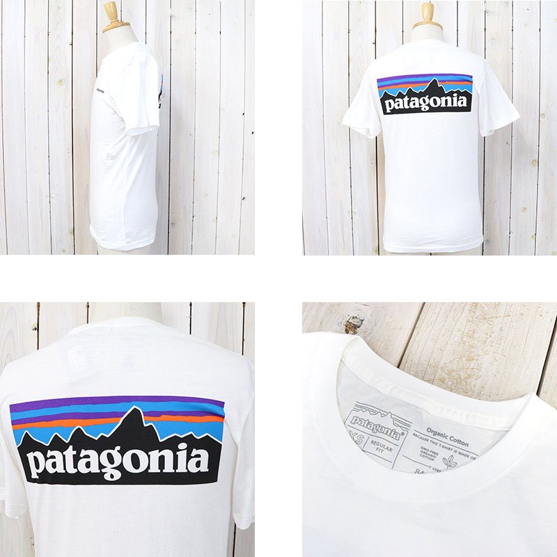 patagonia『M’s P-6 Logo Organic T-Shirt』(White)